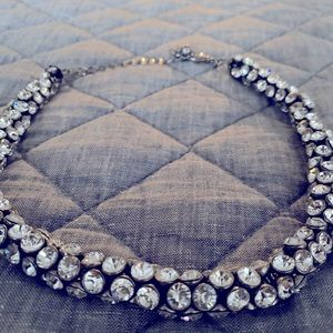Rhinestone BCBG Collar Necklace